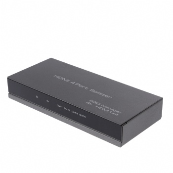 SWSP04,1x4 HDMI Splitter support 4K,3D HDMI 1.4 Version