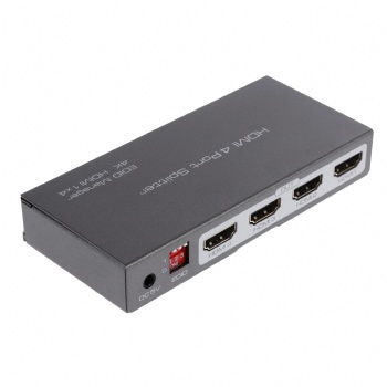 SWSP04,1x4 HDMI Splitter support 4K,3D HDMI 1.4 Version