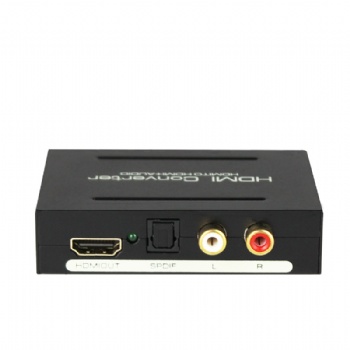 SWAU03,1080P HDMI 1.3Version Audio Extractor,Support SPDIF and R L audio output