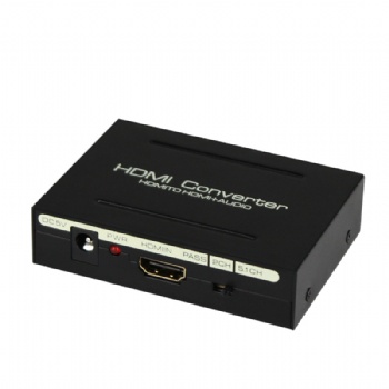 SWAU03,1080P HDMI 1.3Version Audio Extractor,Support SPDIF and R L audio output