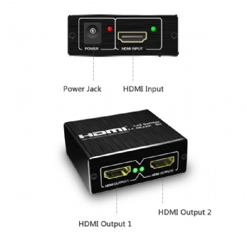 SWSP02 ,HDMI 1.4V Splitter 1 in 2 out for two monitors