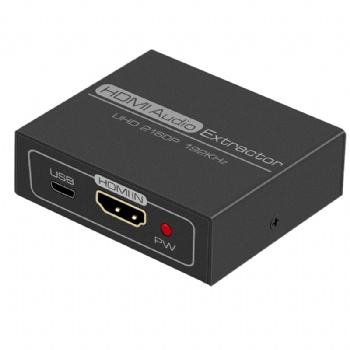 SWAU04B，HDMI 1.4V Audio Extractor with AUX audio output support 4K