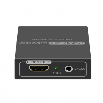 SWAU04B，HDMI 1.4V Audio Extractor with AUX audio output support 4K
