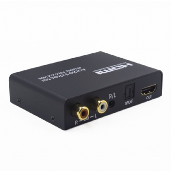 SWAU07，HDMI 2.0 Audio Extractor support 18G,HDCP 2.2 with SPDIF and Analog audio output with ARC