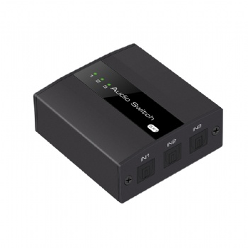 SWAC05,Digital SPDIF Audio Switch 3x1 With IR remote control