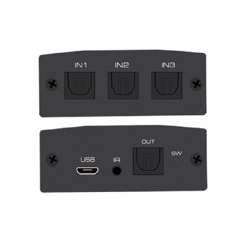 SWAC05,Digital SPDIF Audio Switch 3x1 With IR remote control