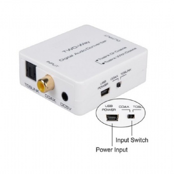 SWAC06,SPDIF to Coaxial BI-Directional Digital to analog audio converter