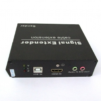 SWEX06,2-20KM HDMI KVM Extender over Fiber with IR and Pass through,