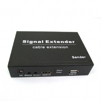 SWEXIP05,200M HDMI KVM Extender over IP, WIth USB,IR Pass through.