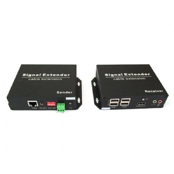 SWEXIP06,4K 120M HDMI KVM Extender over IP with IR and RS232 pass through