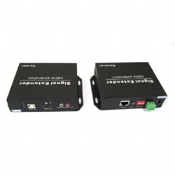 SWEXIP06,4K 120M HDMI KVM Extender over IP with IR and RS232 pass through