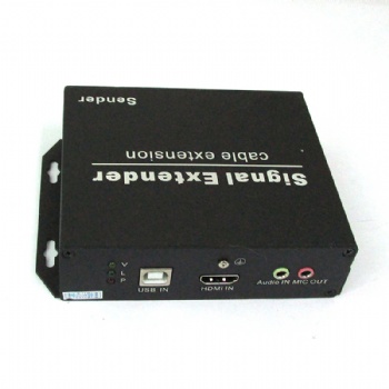 SWEXIP06,4K 120M HDMI KVM Extender over IP with IR and RS232 pass through