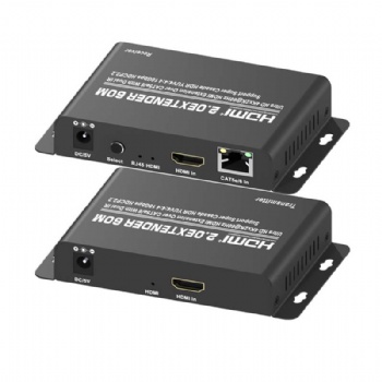 SWEX13,HDMI 2.0 version 60M HDMI extender with Looping HDMI output and BI-directional IR2