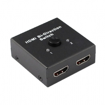 SWSP07C, HDMI 2.0 1X2 HDMI Splitter & 2x1 HDMI Switch with metal case