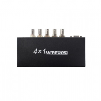 SWSD07,SDI Switch 4x1 support 1080P with RS232 control