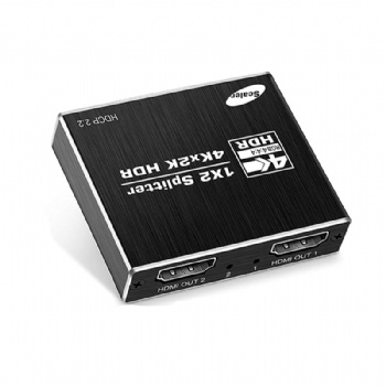 SWSP07B,HDMI 2.0 Splitter 1 in 2 out for two monitors with Scaler function