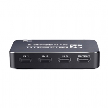 SW05，HDMI 2.0 3x1 Switch with IR control