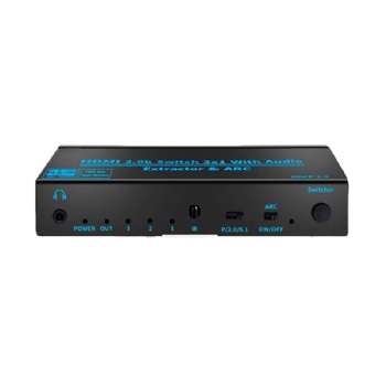 SW05B,2.0V 3x1 HDMI Switch support Audio Extraction and ARC function