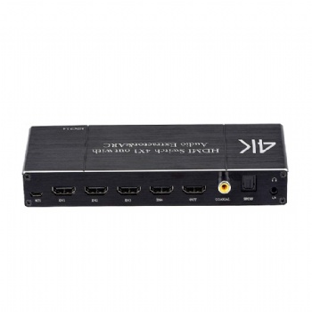 SW06A， HDMI 1.4V Switch 4x1 with Audio extraction and ARC function