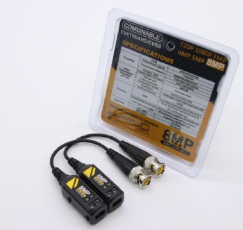 AHD / CVI / TVI Video Balun 720P / 1080P / 4M / 5M / 8M