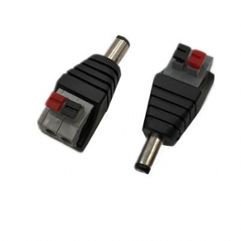 Cable Connector DC  Male to clip Terminal