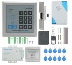 350KG Electric Strike Wireless Remote Control Access Kits with Doorbell