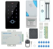 180KG Magnetic Lock SW-F20 Control Machine Wireless Remote Control Access Kits with Doorbell