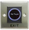 Stainless Steel Infrared Induction 86*86*36mm Door Exit Button