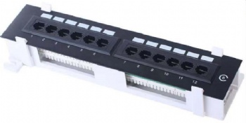 SWTECH 12 Ports Cat6 Patch Panels SW-PP12A