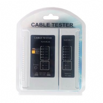 ABS Material RJ45 RJ11 Connector tester