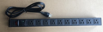 110V 15A 10 port PDU with Lightning protection Function