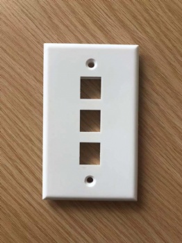 US Type Three Port Face Plate