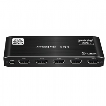 SWSP08，HDMI 2.0 version 1x4 HDMI splitter support 18G ，HDCP 2.2 4K