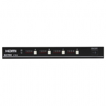 SWMX44,4x4 HDMI 1.4Version Matrix support 4K ,3D with RS232 control