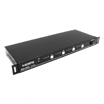 SWMX44,4x4 HDMI 1.4Version Matrix support 4K ,3D with RS232 control